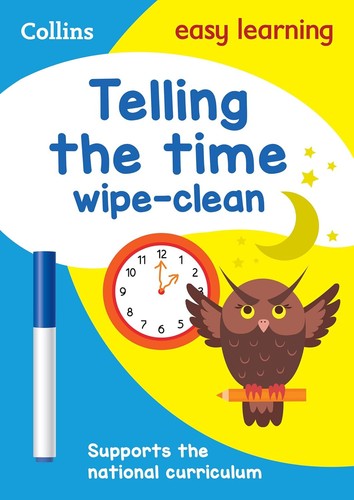 Telling the time wipe clean - telling,