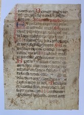 SUPERB LARGE MEDIEVAL LATIN
