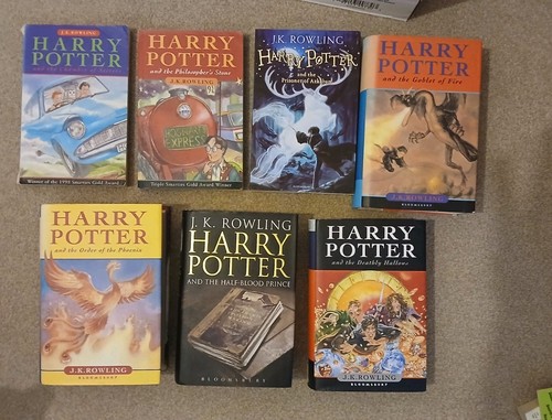 Harry potter complete books - complete, 7-books