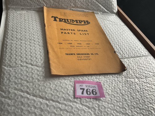 Triumph master spare parts - master,