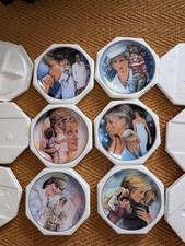 Franklin Mint Princess Diana Collectable Plate Set