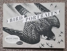 Brooke Bond Tea Cards 'Bird Portraits' Full Set of 50 in Official Album - 1957