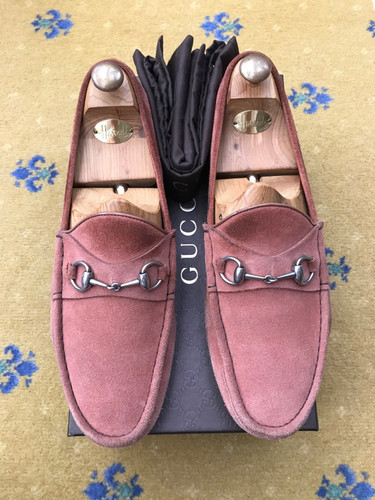 Gucci suede horsebit - suede,