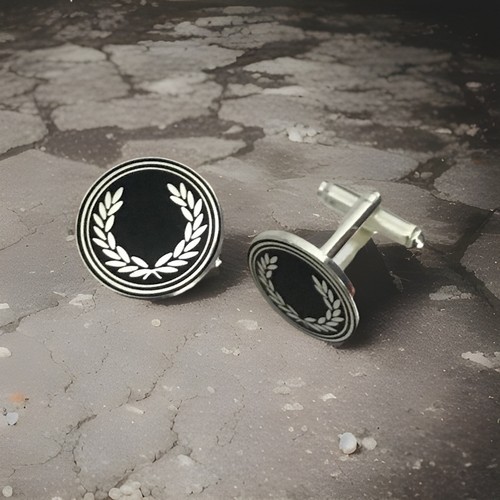 Fred perry cufflinks - fred, ska