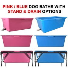 Dog Bath Tub 90L Pink / Blue