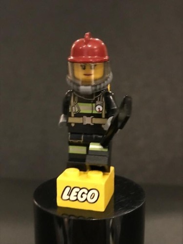 Lego city female firefighter - lego,