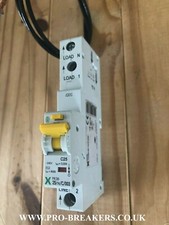 MOELLER XPOLE 25A 30MA PKS6-25/1N/C/003 1 POLE RCBO TYPE C C25 240V EATON