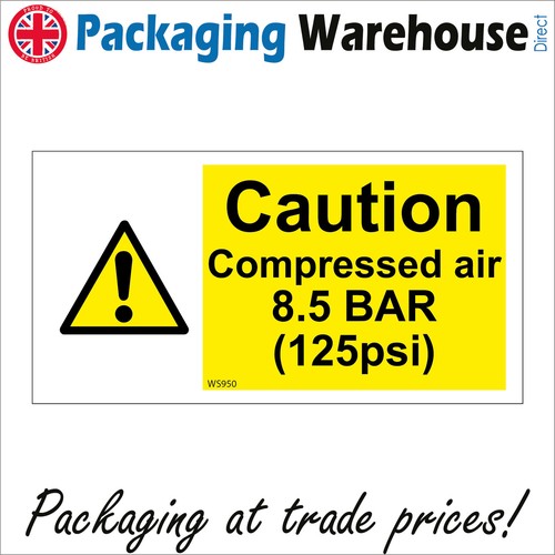 Ws950 caution compressed air - ws950,
