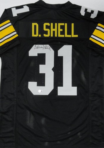 Steelers donnie shell signed - steelers,