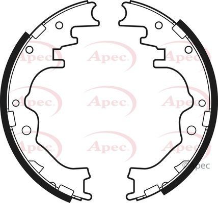 Apec rear brake - brake, for