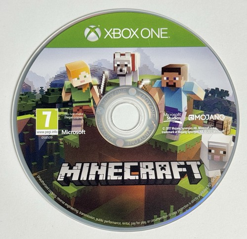 Minecraft disc only xbox - minecraft,