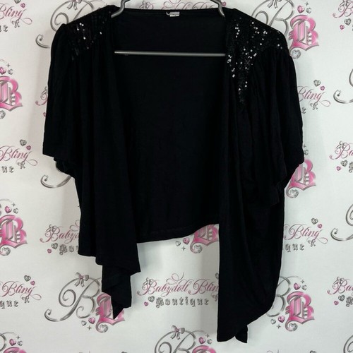 Cardigan shrug bolero - , sparkly