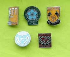 1969 1975 1977 1978 1980 Isle of Man TT ACU Motorcycle bike Enamel badge pin