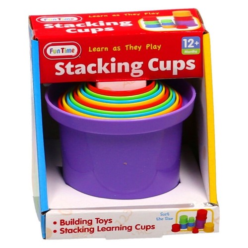Colourful piece stacking - 10,