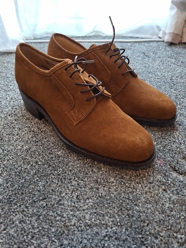 Mens samuel windsor - tan, suede