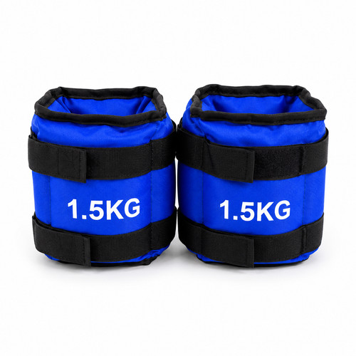 Blue ankle weights 5kg pair - blue,