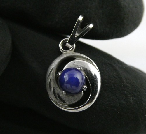 Vintage sterling silver blue - vintage,