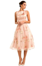 Chi Chi Navy Fit & Flare Dress absolutely stunning BNWOT RRP £70.