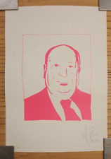 pure evil Alfred Hitchcock: signed :edition:print