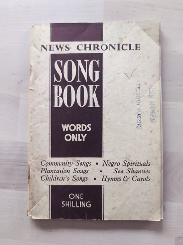 News chronicle song book sea - chronicle,