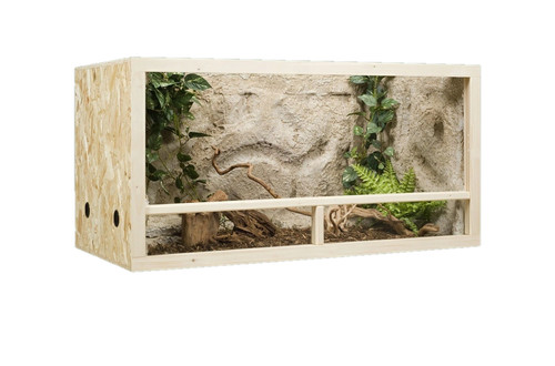 Terrarium osb wood - osb, glass