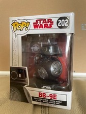 Star Wars BB-9E #202 BOXED Funko POP! The Last Jedi RARE