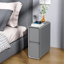 Modern Narrow Faux Leather