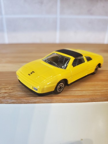 Vintage yellow ferrari - vintage,