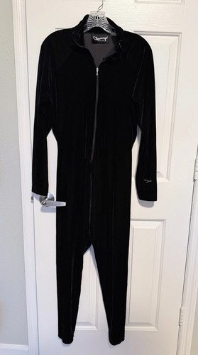 80s vermeier black velour - 80s,