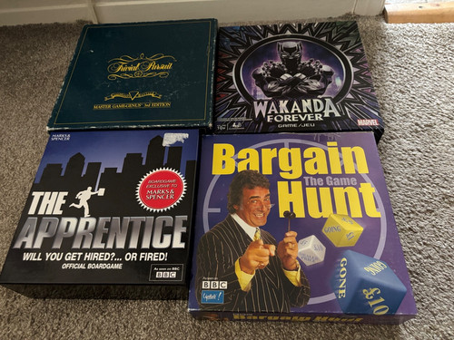 Board game joblot - bargain, hunt