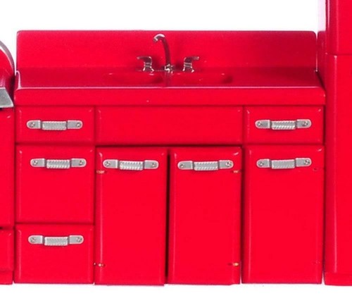 Dolls house retro 1950 - retro, 1950's