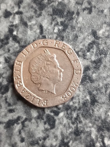 Rare 2008 20p coin - 20p, vgc