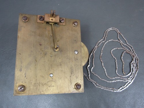Antique fusee clock movement