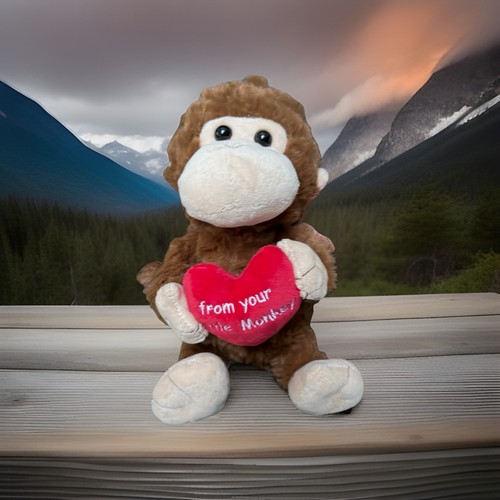 Monkey plush mine stuffed - be,
