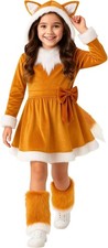Girls Mrs Fox Costume Kids