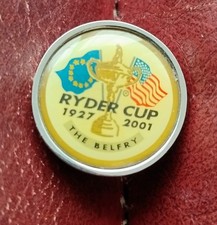 Ryder Cup 2001 - The Belfry - Golf Ball Marker