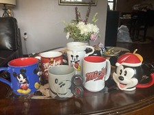 Mickey Mouse Mug Lot Of 6