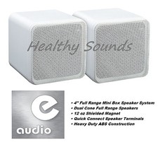e-audio White 4" Full Range