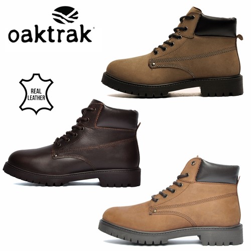 Real leather oaktrak baxter - leather,