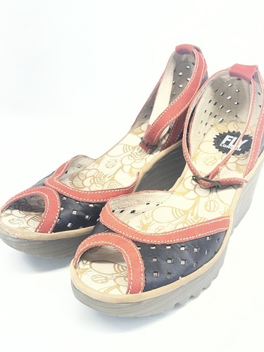 Fly london perforated - london, leather