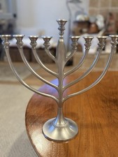 Large Menorah Silver