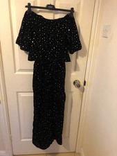 George black velour sparkly