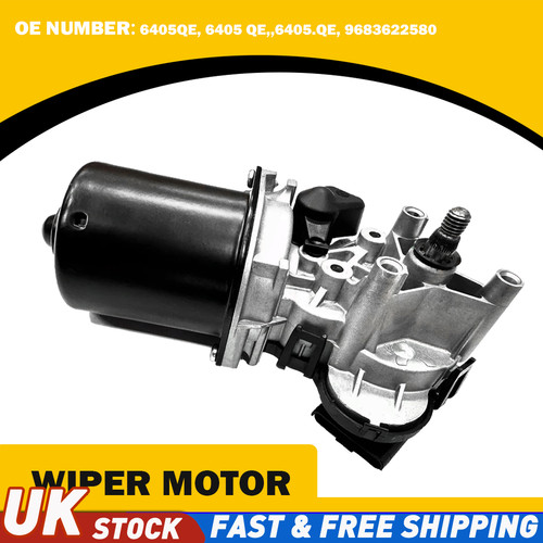 Front windscreen wiper motor - front,