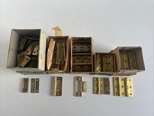 Vintage Brass Hinges Bundle - Unused New Old Stock