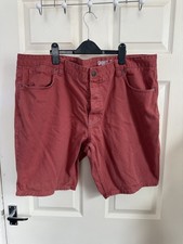 Men's Red Chino Shorts F And F