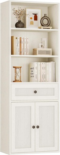 Tier bookcase with doors - 5,