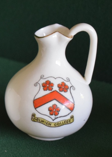 Goss crested china - crested, ewer