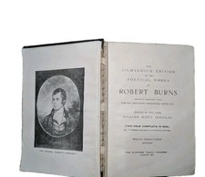 Robert Burns Kilmarnock Edition Poetical Works 1935 Vintage Scottish Poetry