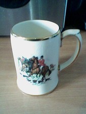 Vintage Sadler Hunting Scene