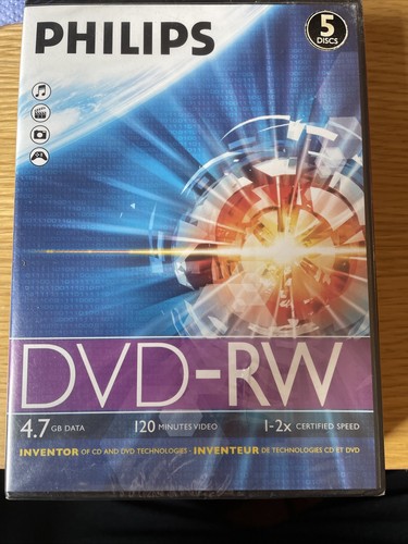 Pack philips dvd blank - 5,